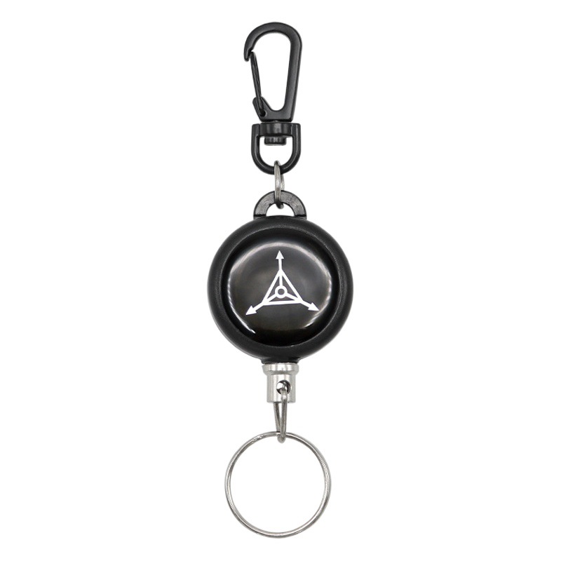 TAD high resilience telescopic wire rope key ring anti-losing anti-theft telescopic key chain anti-losing key chain easy pull buckle