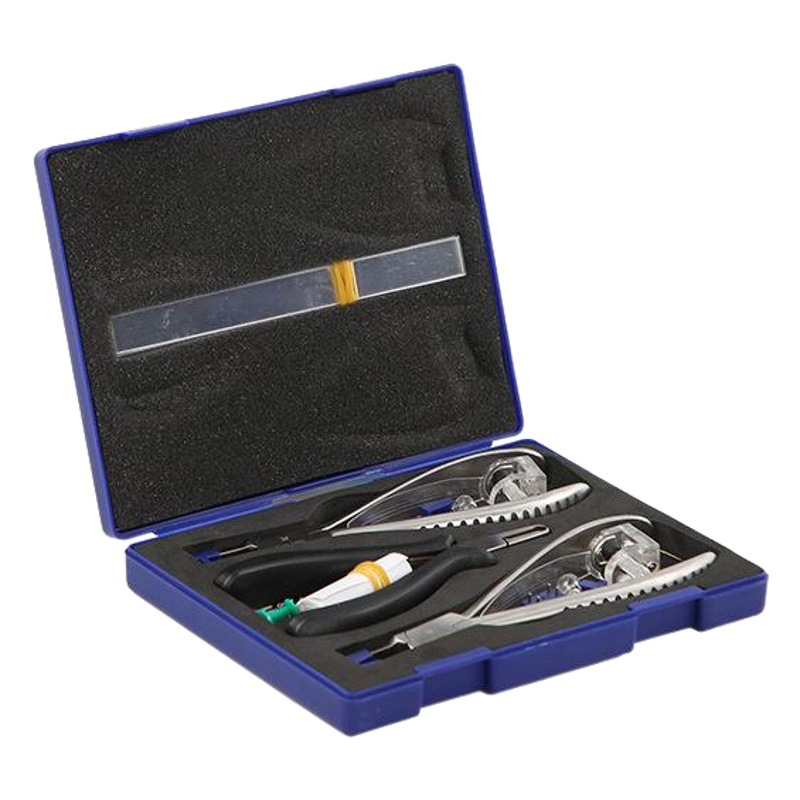 Frameless glasses glasses tool pliers suit double rubber plug screwless glasses loading and unloading tool pliers