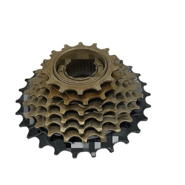 Seven-speed flying wheel Tower wheel bicycle flywheel mountain bike 7-speed rotating positioning flywheel 21-speed flying wheel Tower wheel