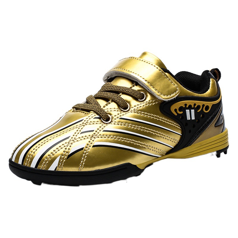 Children's football shoes boys and girls sports football shoes gold Chelsea explosions broken nails Primary School students training shoes wholesale