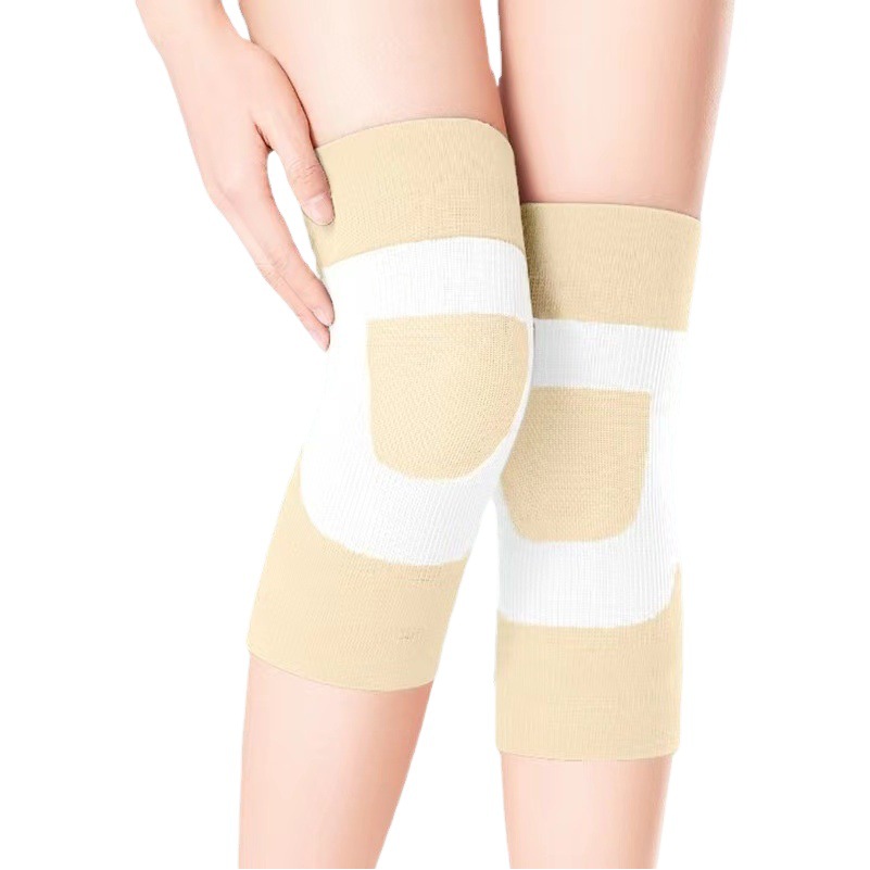 Japanese Knee Pad Silk Thin Summer Air-conditioned Room Cold-proof Winter Old Cold Leg Joint Warm Knee Men's and Women's Knee