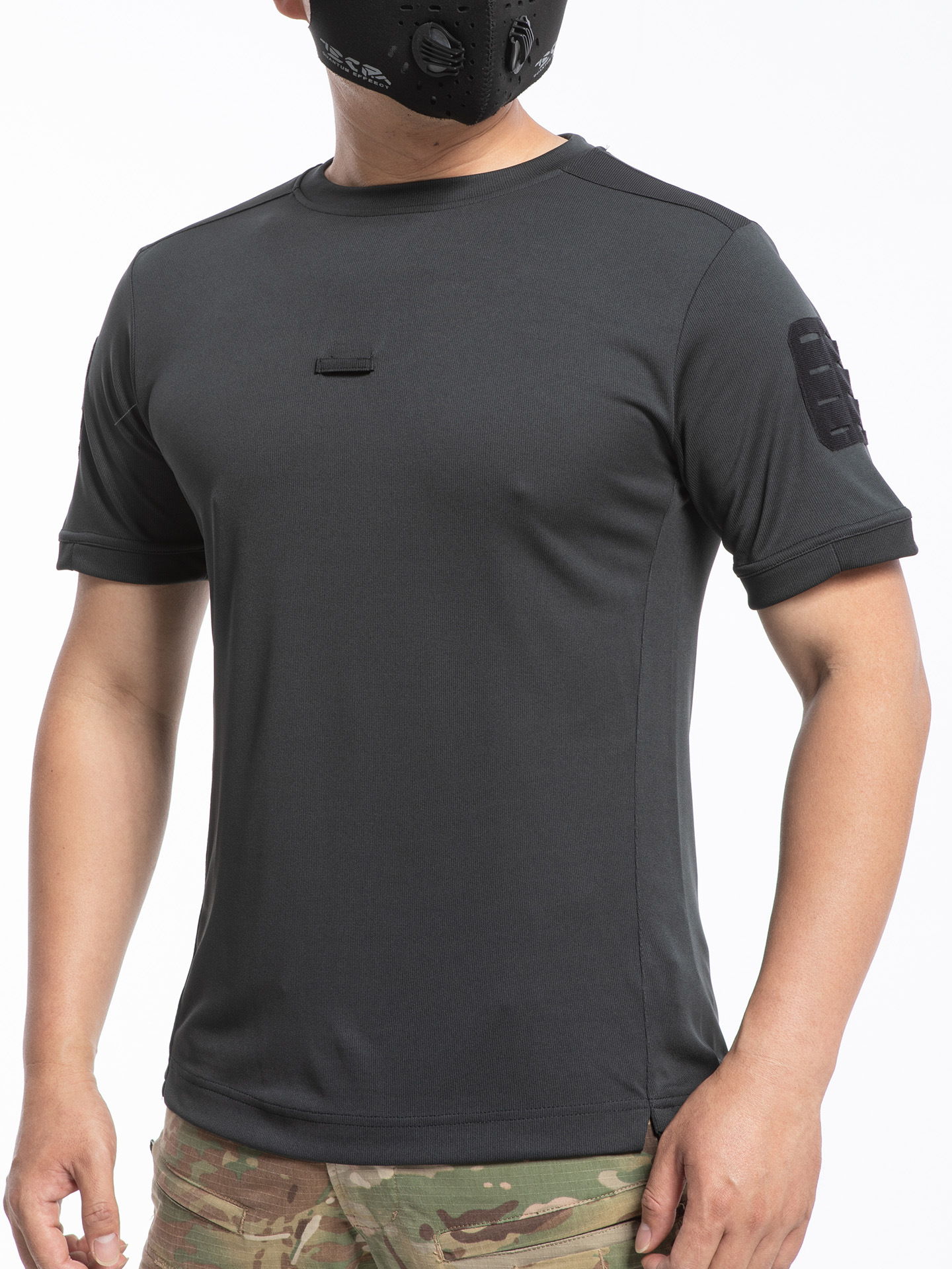 Picture of Tolerant Frogman Tactical Short Sleeve Breathable Round Neck Quick-Drying T-Shirt Summer Men's Quick-Drying Half Sleeve