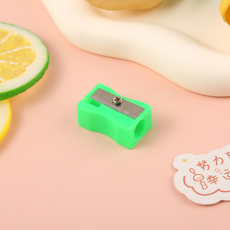 Picture of Single Hole Small Square Pencil Sharpener Small Pencil Sharpener Pencil Sharpener Primary School Student Stationery Wholesale Kindergarten Small Prizes
