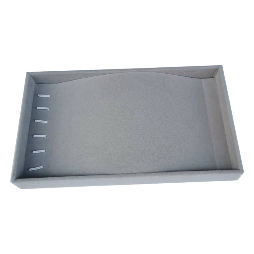 New necklace storage tray jewelry display rack necklace bracelet drawer organizing box