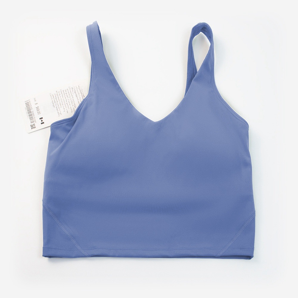 Picture of New Style Yoga Clothing Nylon Naked Tight-fit Sports Bra Women's Bra All-match Fitness Beauty Back Underwear Vest Gather-up