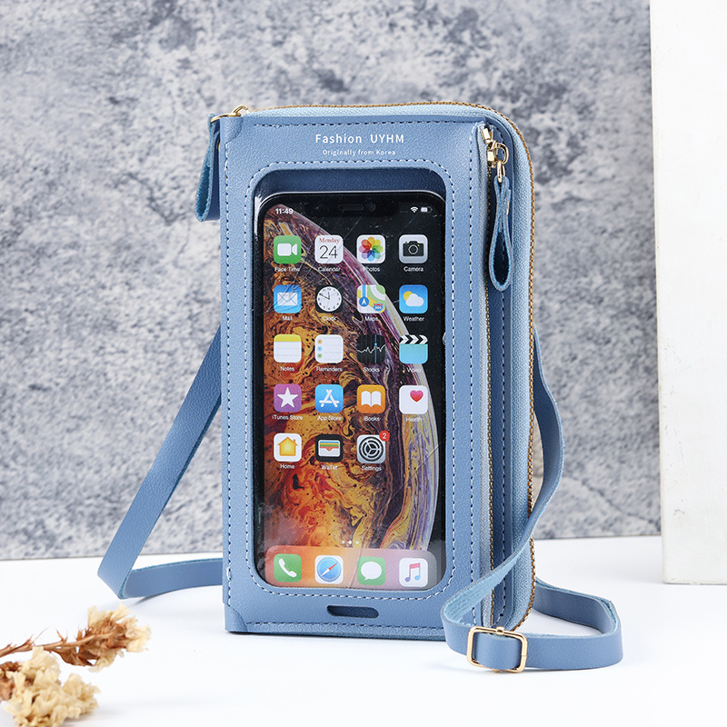 Picture of Touch Screen Mobile Phone Bag for Women 2025 New Versatile Fashionable Small Shoulder Bag Multi-Functional Zipper Mobile Phone Bag Shoulder Bag
