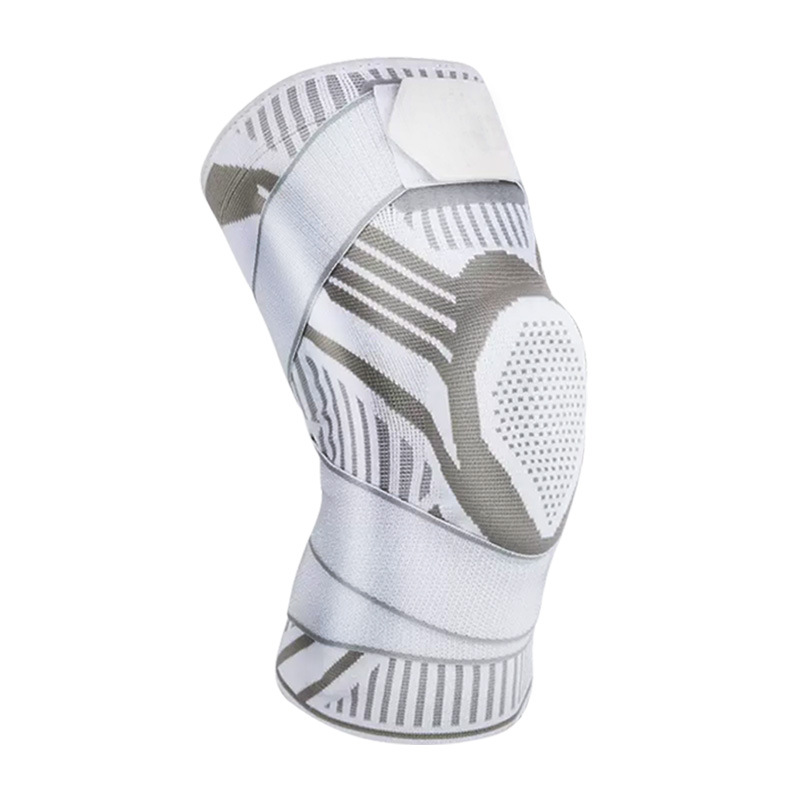 Picture of Summer Sports Knee Pads, Professional Basketball Straps, Pressurized Spring Support, Non-Slip, Outdoor Fitness Skipping Rope for Women and Men, Shock Absorption