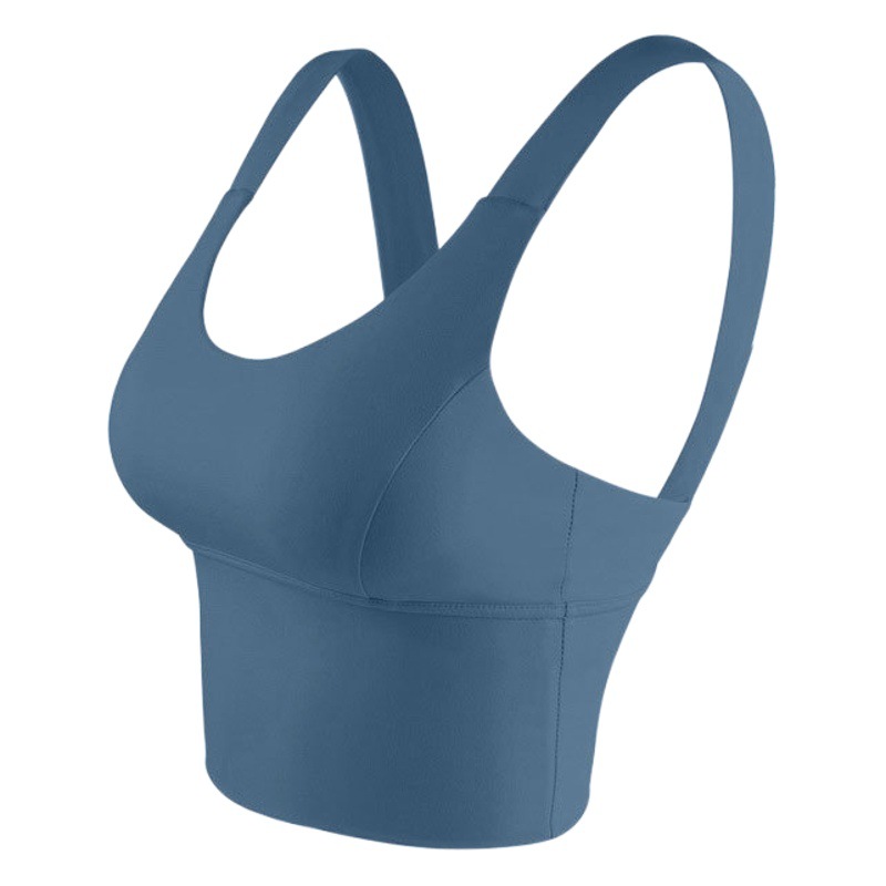 New Sexual Beautiful Back Sports Bra Underwear Bra European and American Naked Running Shockproof Vest Yoga Clothing Women