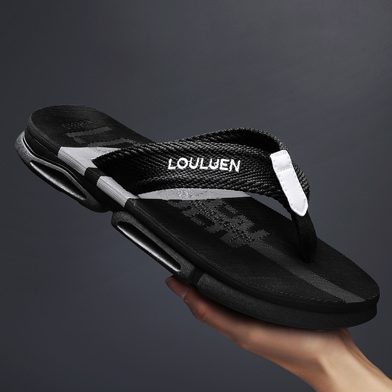 Picture of 2025 summer men's flip-flops men's high-end anti-slip slippers men's rubber casual sandals for foreign trade