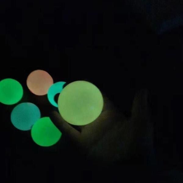 Picture of Shake Tone Luminous Sticky Target Ball Sticky Wall Decompression Vent Ball tpr Interactive Ceiling Ball Children's Dart Sticky Ball Toy
