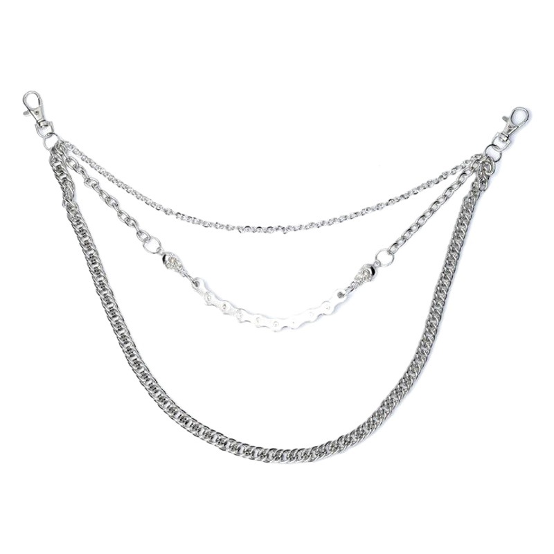 Korean Fashion Men's Trouser Chain Metal Trouser Chain Decoration Wholesale Trouser Chain Men's Metal Trouser Chain Wholesale