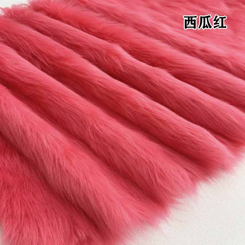 Picture of Imitation fox fur cloth plush cloth fabric 5cm long fur carpet cloth imitation fur clothing animal hair
