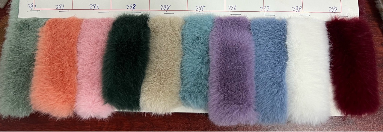 Factory spot 1200G Milan mink mink fur mink velvet fabric autumn and winter clothing fur collar luggage toys
