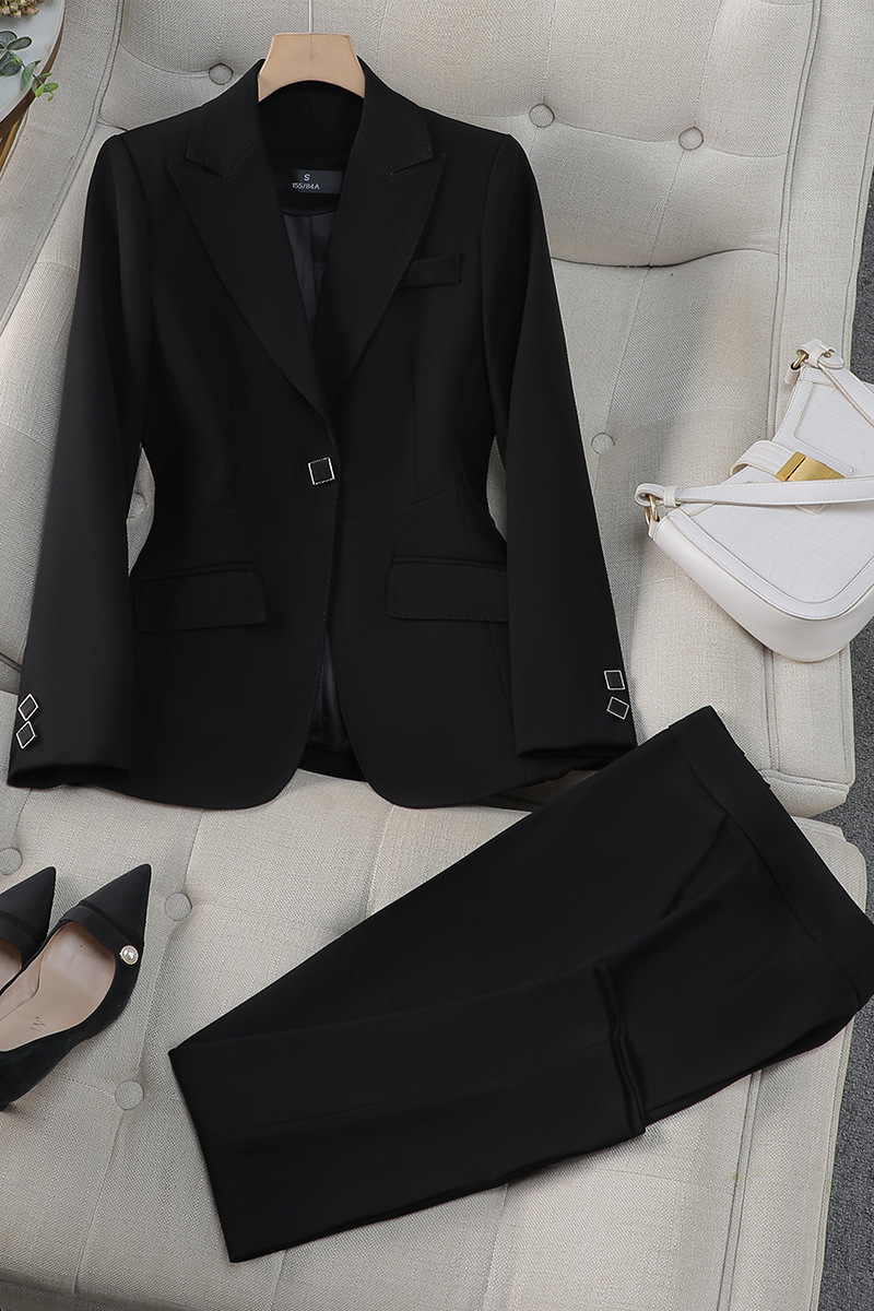 Picture of Business Wear Women's Cross-border Autumn and Winter New Fashion Formwork Suit Business Casual Suit Work Clothes