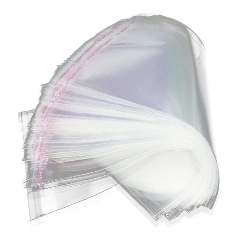 Spot Opp Bag Stationery Towel Packaging Bag Towel Packaging Bag Disposable Transparent Opp Self-Adhesive Bag 18 Wide