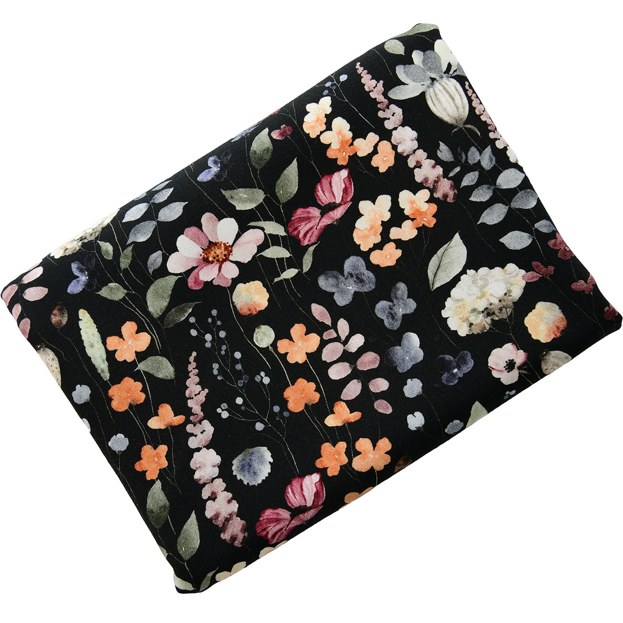 Picture of 20 Pieces of Artificial Cotton Fabric Floral Plant Handmade Clothing Dress Summer Cool Quilt Cotton Silk Cotton Silk Fabric
