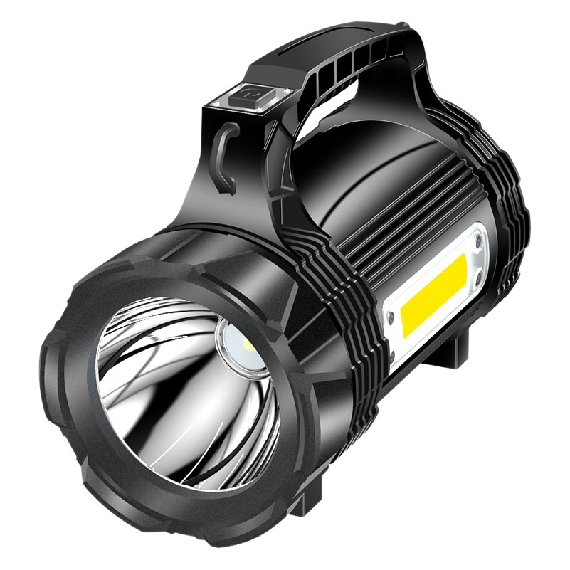 Direct selling explosion-proof strong light LED flashlight waterproof Searchlight outdoor charging emergency rescue fire hand lamp