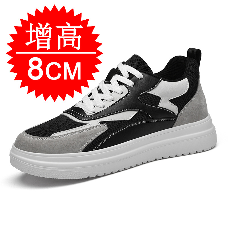 Picture of Men's 6 Autumn New Casual Torre Shoes 10cm Thick Sole Invisible Height Increasing Men's Shoes Couple's sneaker 8