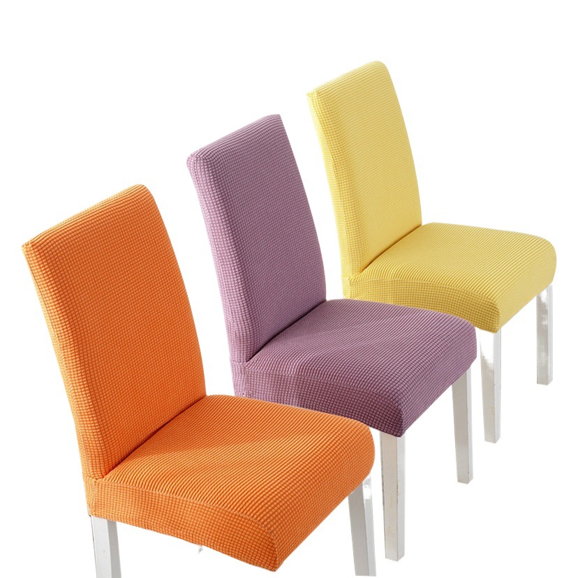 Wholesale universal thickened one-piece elastic chair cover hotel restaurant chair cover anti-fouling chopsticks cover dining chair cover