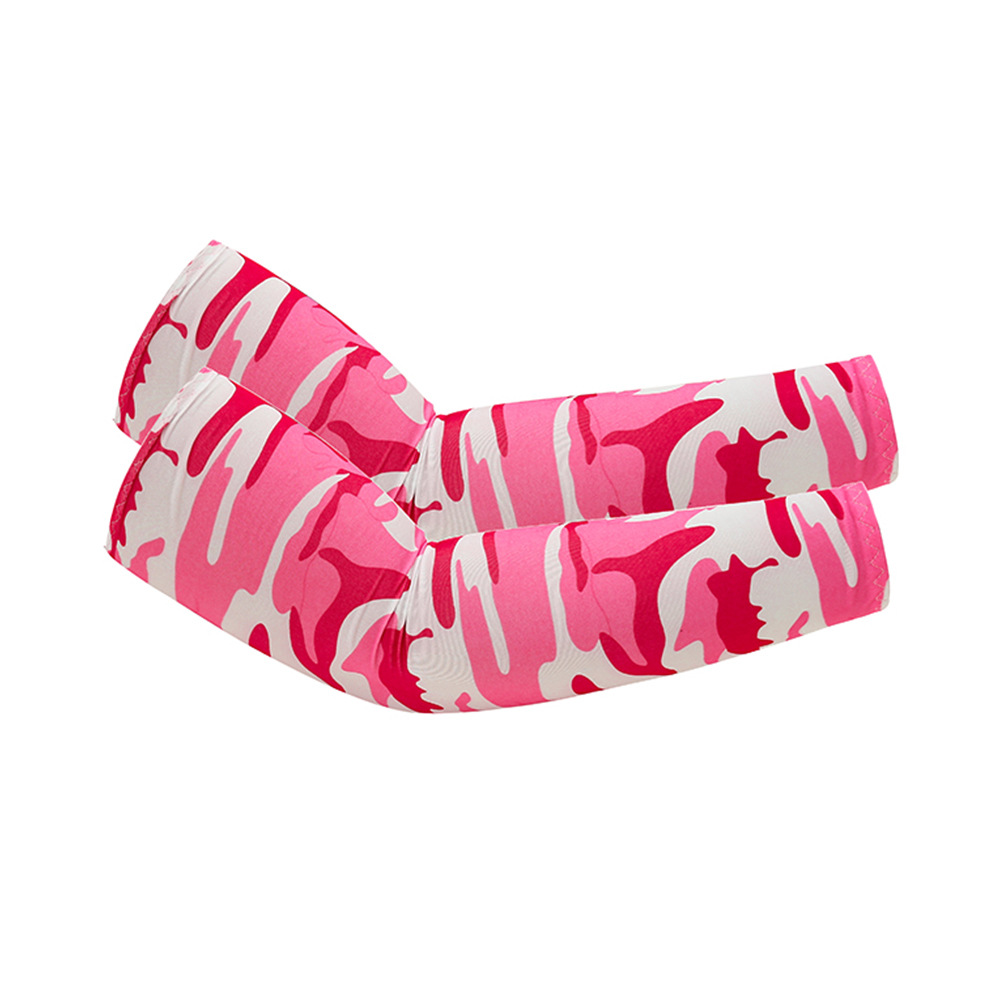 Picture of Hicool Cycling Sun Protection Sleeves Sports Outdoor Cycling Arm Guards Comfortable Breathable Anti-Uv Ice Silk Sleeves