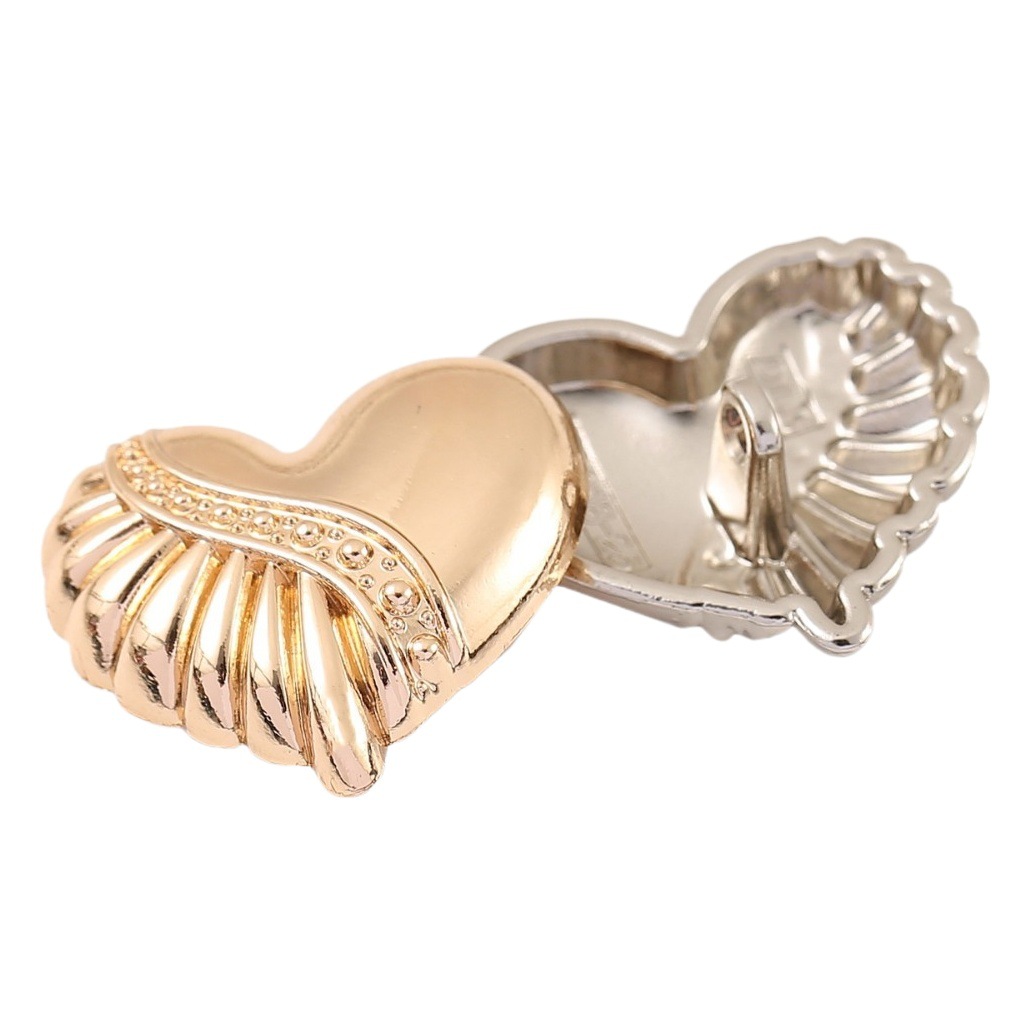 Shunjie metal button plating love diamond small incense coat women's coat alloy button clothing button wholesale