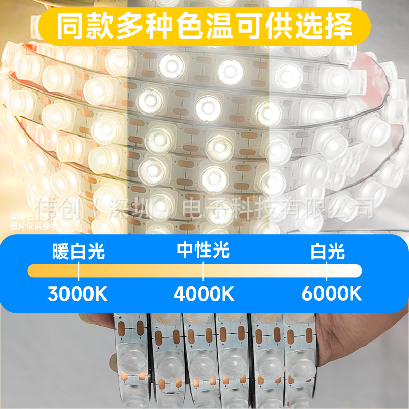Picture of Led flexible wall washer light with safety low voltage DC24V bare board soft light with wholesale indoor room living room atmosphere light