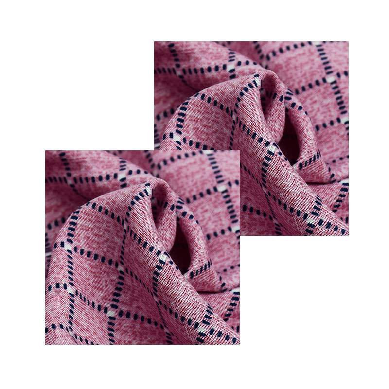 Hanging neck skirt rayon cotton fabric reactive printed fabric breathable and comfortable pattern variety free samples