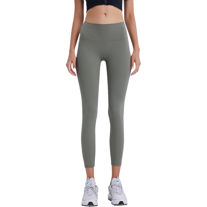 Yoga Leggings, Breathable Yoga Clothes, Sports Peach Tights, Nude Shark Pants, Women's Running Plus Size Clothing