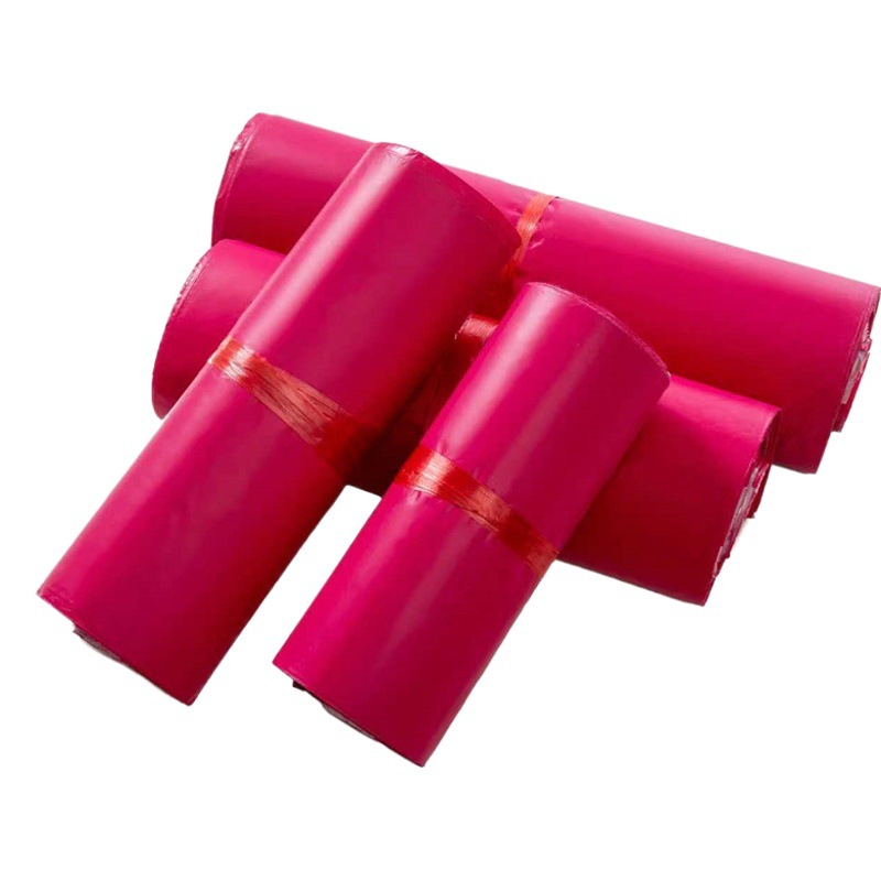 Rose Red Semi-new Express Bag Packing Bag Shunfeng Logistics Express Packing Bag Express Bag for Sale