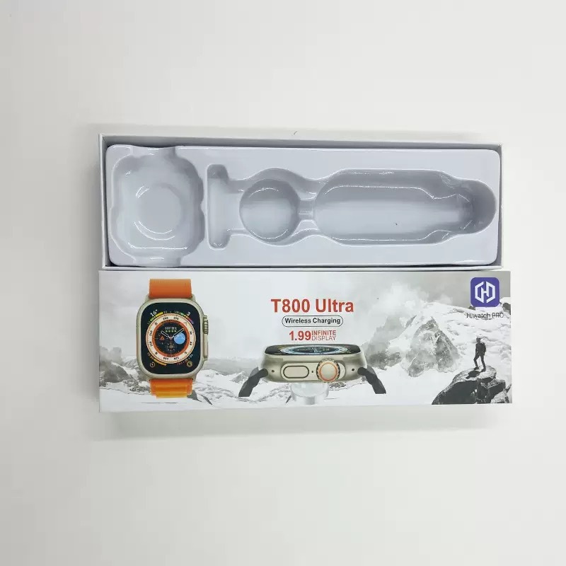 Picture of in stock wholesale T900 smart watch packaging box digital electronic products packaging carton neutral heaven and earth cover color box