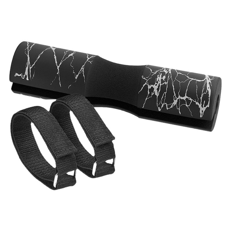 Thick marbling barbell pad high density high elasticity squat protective gear barbell shoulder pad barbell protective cover