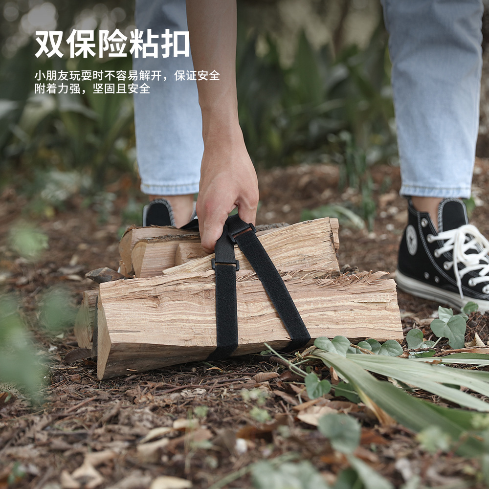 Picture of Camping Travel Outdoor Equipment Bundling Strap Luggage Bundling Strap Backpack Bundling Strap Fastening Velcro 2 Pack