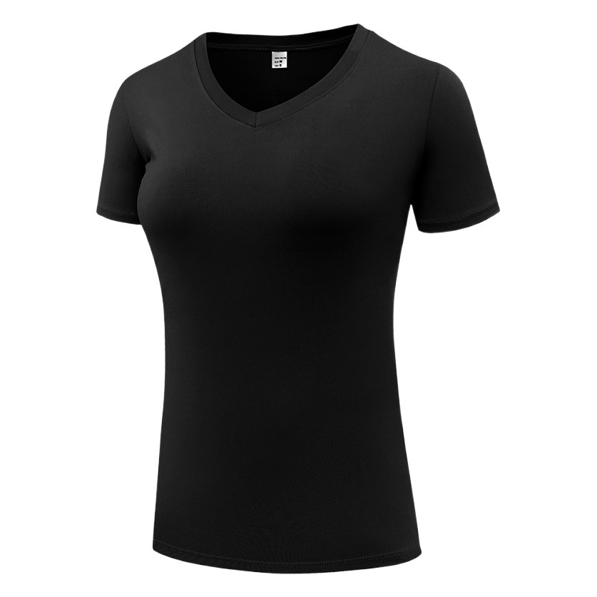 Slim-fit Yoga Clothes Women's Sports Fitness Clothes Tight Running Sweat-absorbent Quick-drying Clothes Slim-fit Tight Yoga Short-sleeve T-shirt