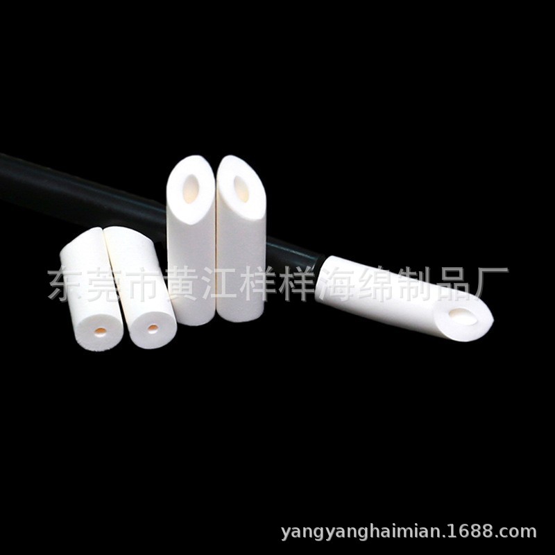 Direct Supply Dust-Free Pu Head Cleaning Stick, Thin Rod Oblique Mouth Wiping Stick, Inkjet Printer Nozzle Wiping Pu Head Cotton Swab
