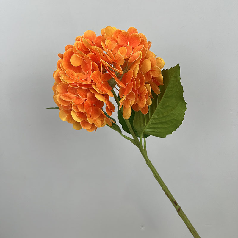 Picture of Artificial Flower 182 Pieces Large Hydrangea High Quality Moisturizing Hydrangea Wedding Floral Decoration Wedding Artificial Flower