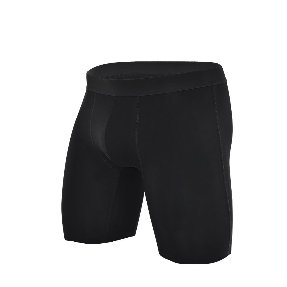Picture of Pure Cotton Anti-Wear Leg Boxer Briefs American Trendy Underwear Amazon Cross-Border Wholesale Sports Long European and American Underwear for Men