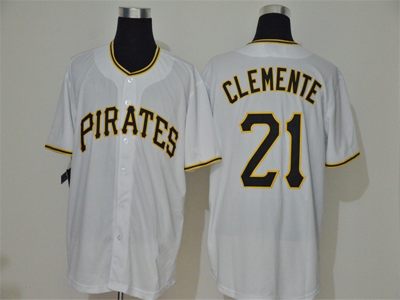 Picture of MLB Jersey Pirates Baseball Jersey Pittsburgh Pirates Jersey Embroidered Baseball Suit