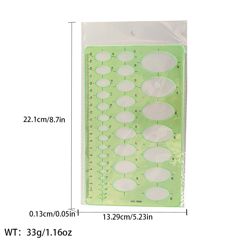 Picture of Pattern printing ruler clothing scale pattern making clothing curve cutting sewing tool multi-functional pattern printing ruler