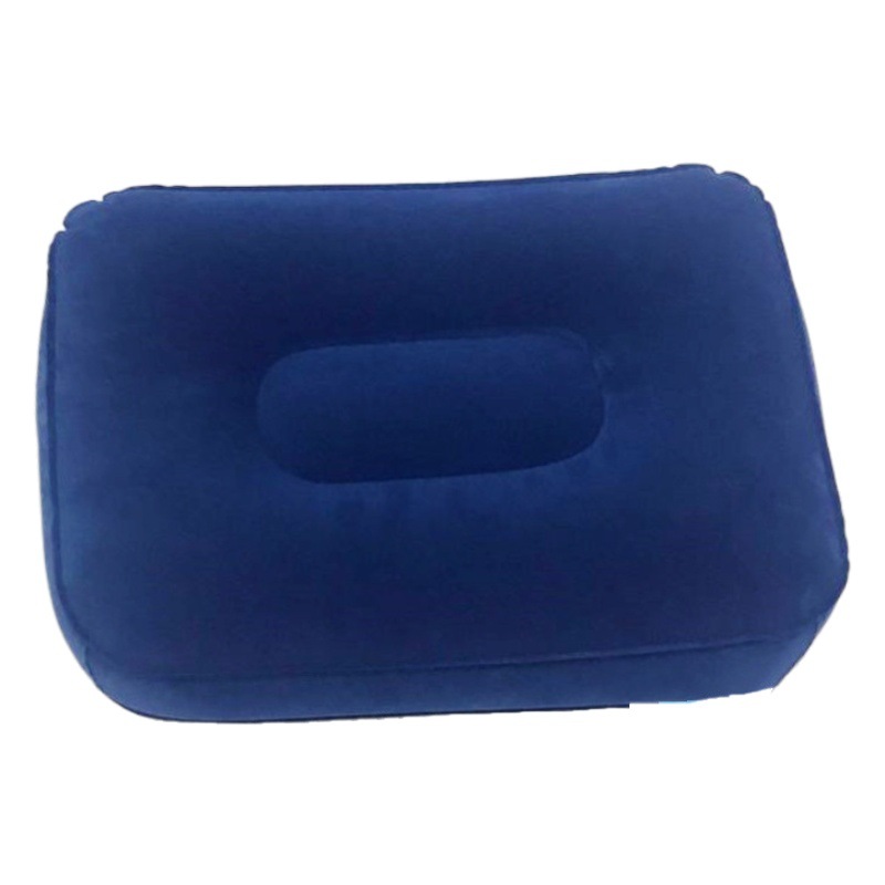 Inflatable Single Layer Foot Pad PVC Flocking Pedal Car Long Distance Aircraft Travel Pad Leg Foot Car Pedal