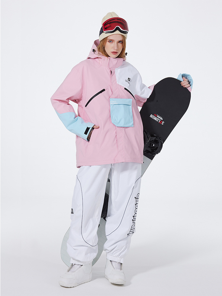 2024 New Ski Suit Women Men's suit Winter Outdoor Ski Suit Snowboard Double Ski Suit suit
