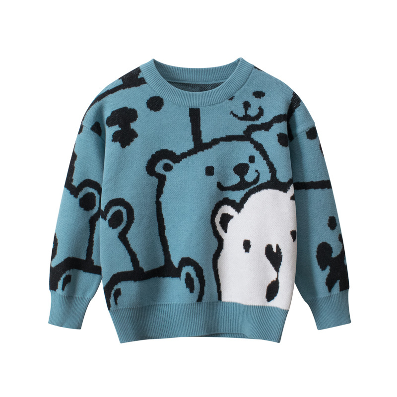 Picture of 27Kids Brand Kidsren's Clothing Autum New 2024 Fashionable Kidsren's Knitwears Boys' Knitwears Wholesale One Piece Consignment