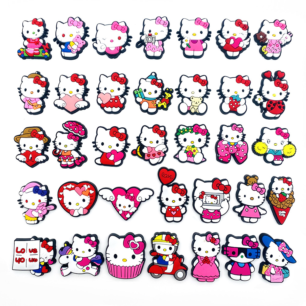 suit Combination Cute Cartoon Cave Shoes Shoes Flower Shoe Buckle All-match Sandals Accessories Accessories Soft Rubber DIY Decorative Buckle