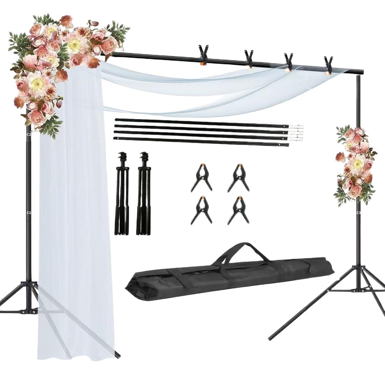Picture of Live Broadcast Shooting Props Background Stand High-End Photography Photo Props Metal Bracket Live Broadcast Room Gantry Tripod