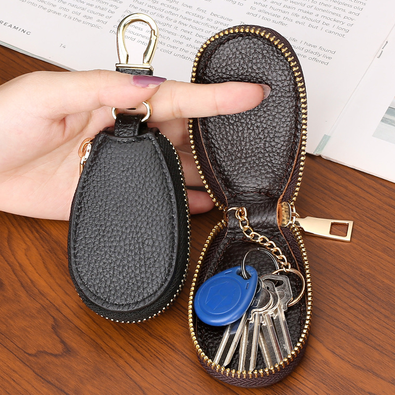 Picture of New key case men's and women's multi-functional new mini women's bag large capacity men's home zipper car key chain