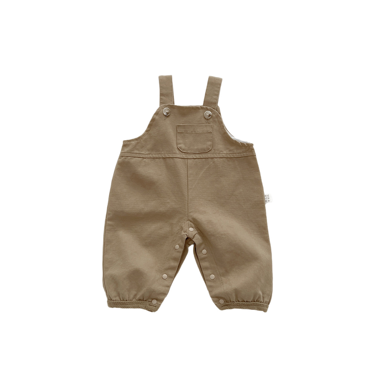Picture of Korean style ins children's clothing spring and summer trendy matching boys and girls Baby Children's solid color Korean casual Children's overalls