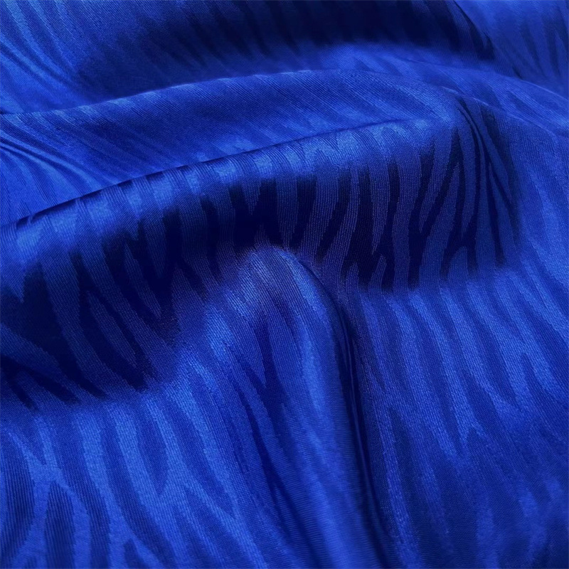Picture of Spring and Summer Satin satin satin jacquard fabric zebra pattern dark pattern jacquard Hanfu Tang suit skirt vest skirt fabric