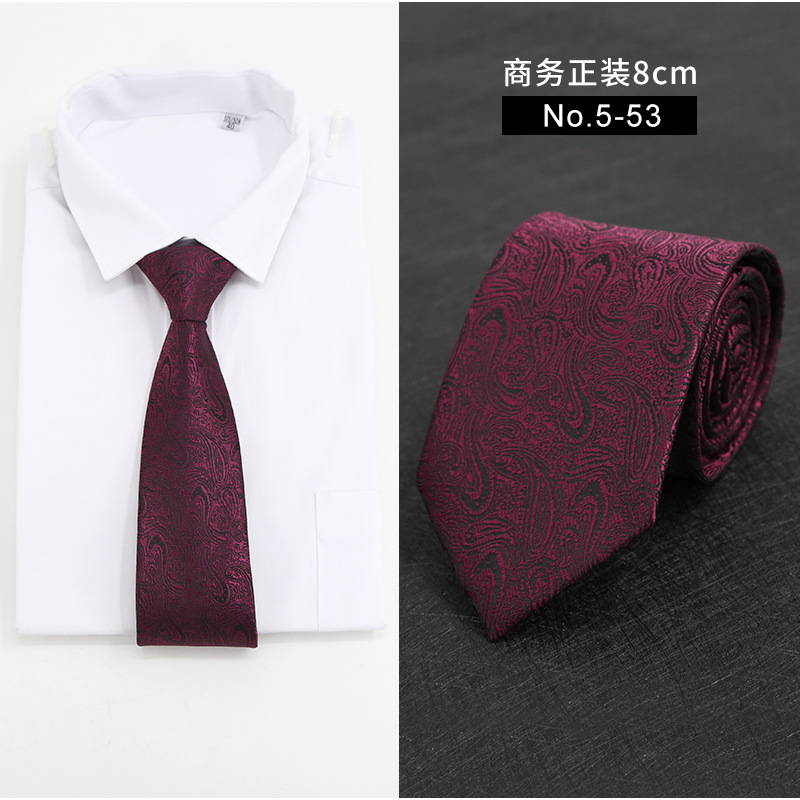 Picture of New Style Tie Men's Formal Business Casual Simple Style Solid Color Striped Arrow-Shaped Tie Manufacturer Ready Stock Wholesale