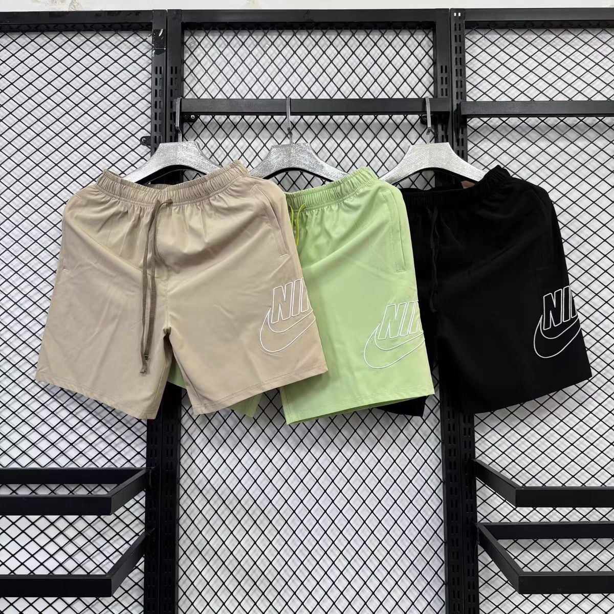 2025 New Sports Shorts Casual Running Basketball Training Five-Point Pants Men's Fitness Loose Embroider Quick-Drying Summer