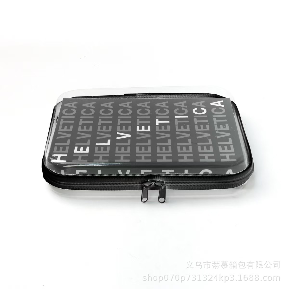 Picture of Amazon travel storage bag suit wash cosmetics packaging zipper PVC storage box toy clothes storage