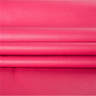 Picture of Artificial Leather Wholesale in Stock, Sofa Leather, Soft Upholstery, Background Wall Pu Leather, Small Lychee Pattern, Slingshot Bag, Car Leather
